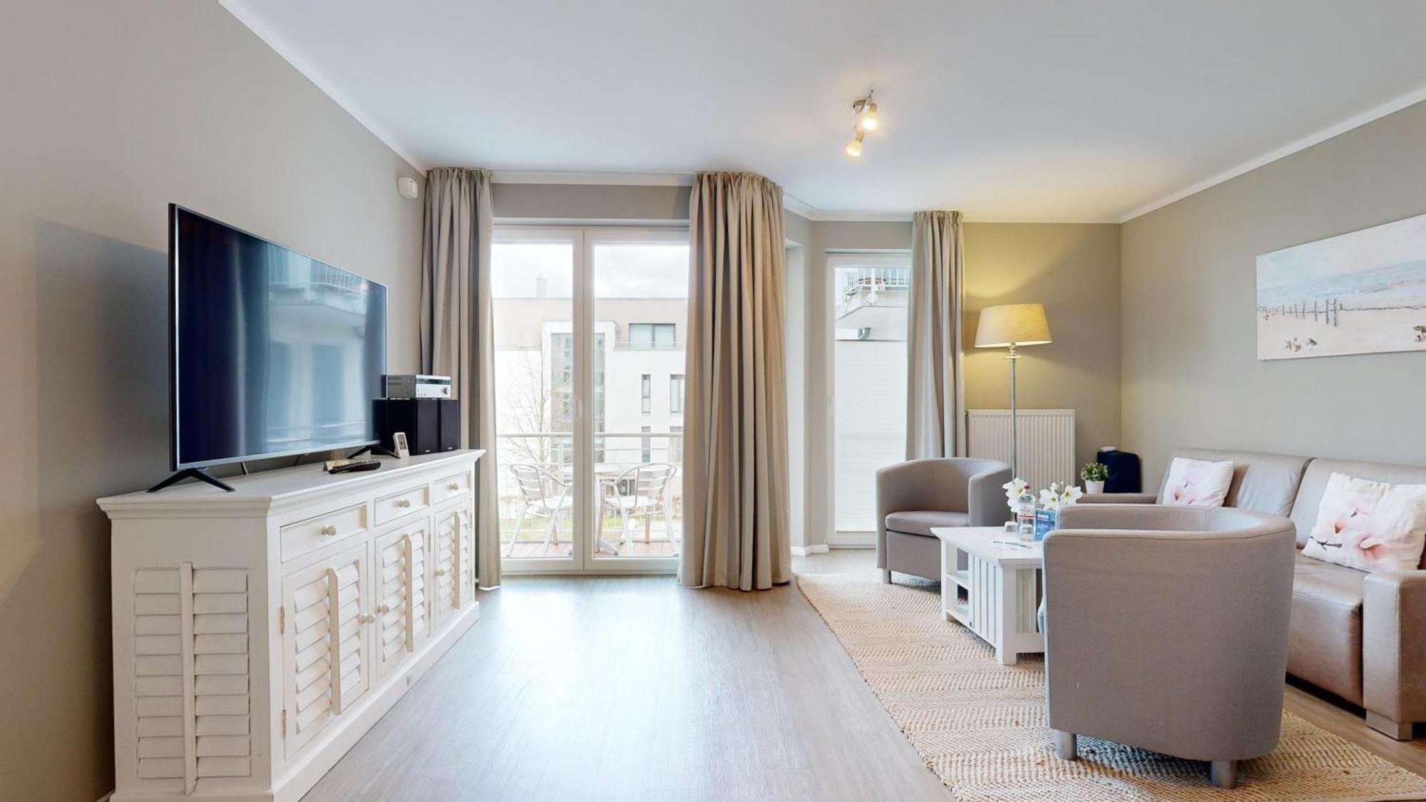 Strandnahe Mit Balkon, Residenz Bel Vital 16 Apartment Ostseebad Binz