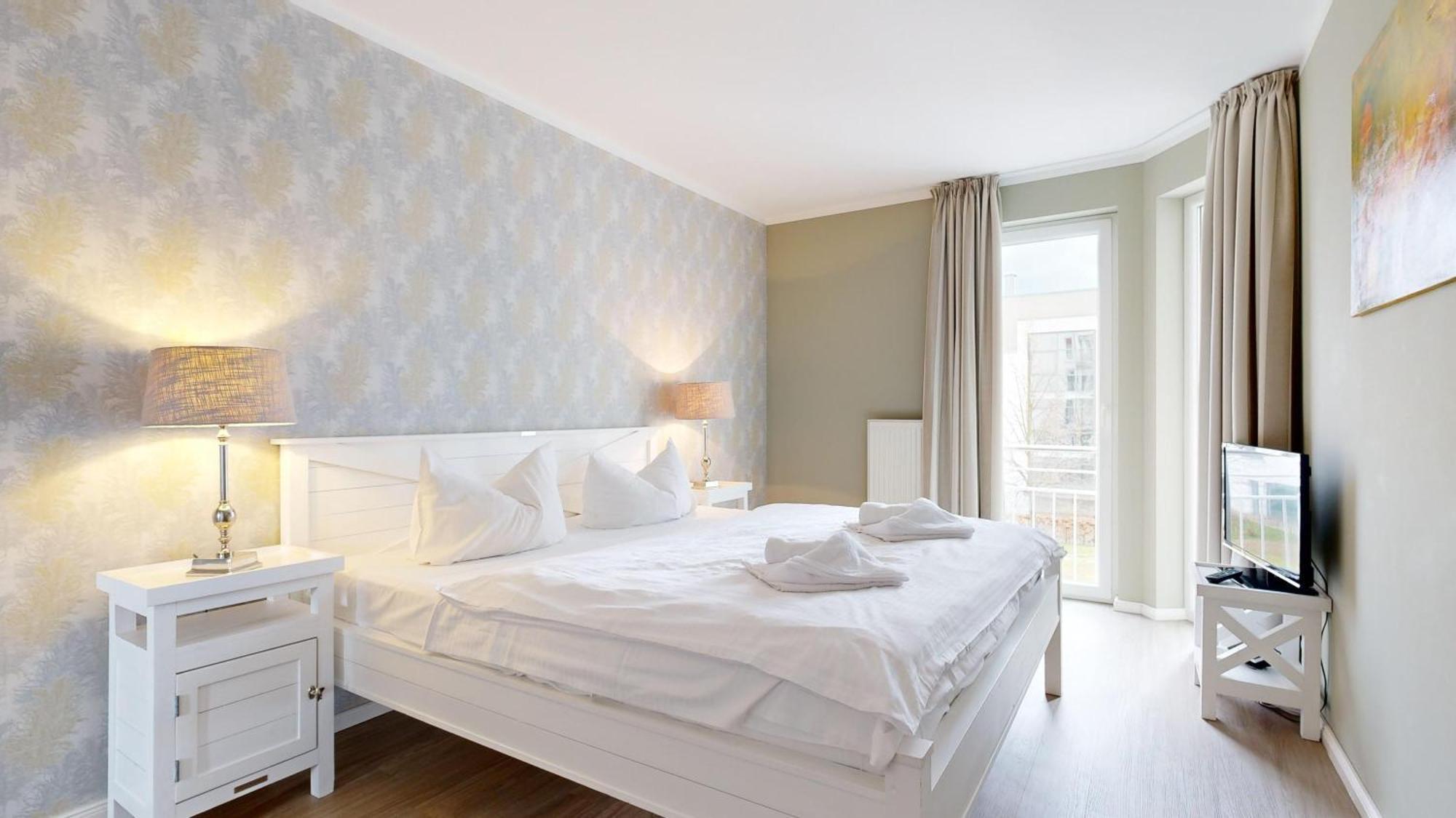 Strandnahe Mit Balkon, Residenz Bel Vital 16 Apartment Ostseebad Binz