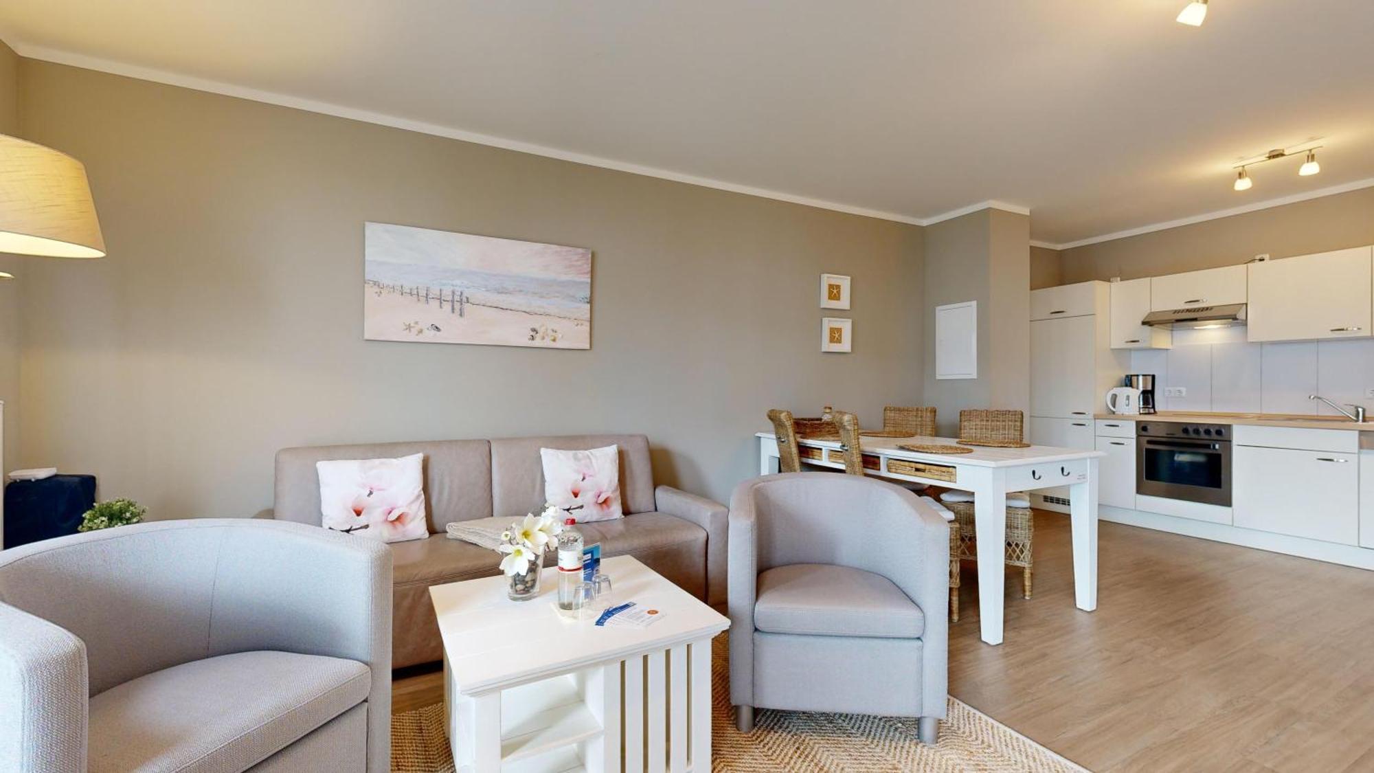 Apartment Strandnahe Mit Balkon, Residenz Bel Vital 16