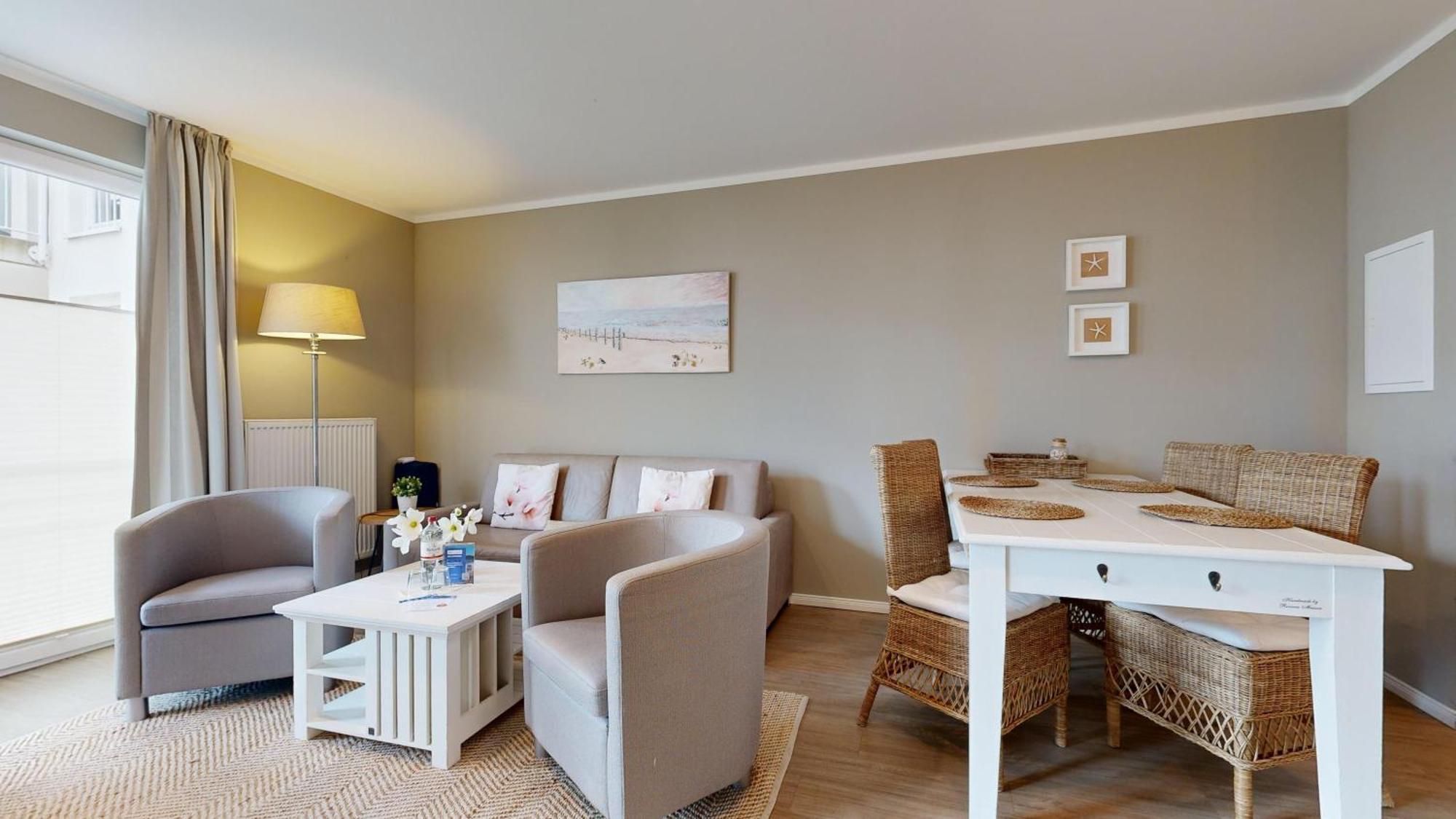 Apartment Strandnahe Mit Balkon, Residenz Bel Vital 16 *